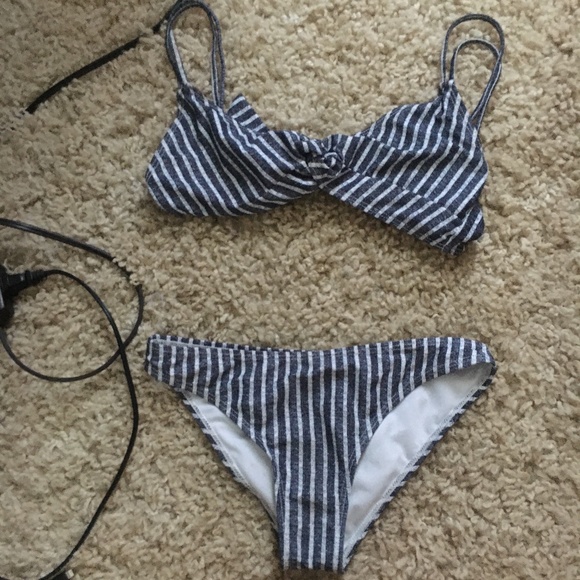 Striped Bikini - Picture 1 of 3